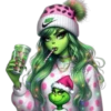 Grinch in pink 🟢💕 17