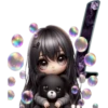 ABC Sad Goth girl 8