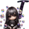 ABC Sad Goth girl 21