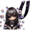 ABC Sad Goth girl 25