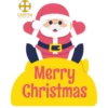 Stickers Natal dan Tahun Baru 6