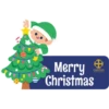 Stickers Natal dan Tahun Baru 9