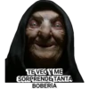 TEVECY ME SORPRENDE TANTA BOBERÍA