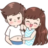 Boobib Cute Couple #1 27
