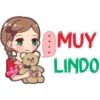💜🌸Girlsticker🌸💜 7