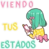 💜🌸Girlsticker🌸💜 11