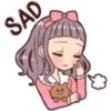 💜🌸Girlsticker🌸💜 13