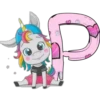 ABC Cute Unicorn 11