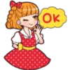 💜🌸Girlsticker🌸💜 16