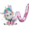 ABC Cute Unicorn 23