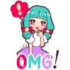 💜🌸Girlsticker🌸💜 26