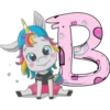 ABC Cute Unicorn 29