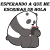 ESPERANDO A QUE ME
ESCRIBAS UN HOLA
RLG