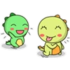 kawaii Dino y su amigo 🫧🪷 5