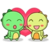 kawaii Dino y su amigo 🫧🪷 11