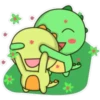 kawaii Dino y su amigo 🫧🪷 13