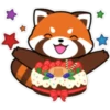 Kuromi red panda🫧🪷 12