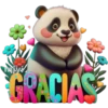 🐼Adorable panda 3d🐼 6