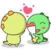 kawaii Dino y su amigo 🫧🪷 15