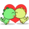 kawaii Dino y su amigo 🫧🪷 21