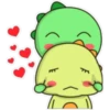 kawaii Dino y su amigo 🫧🪷 22