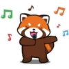 Kuromi red panda🫧🪷 18