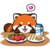Kuromi red panda🫧🪷 20