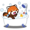 Kuromi red panda🫧🪷 22