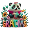 🐼Adorable panda 3d🐼 13