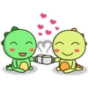 kawaii Dino y su amigo 🫧🪷 24