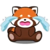 Kuromi red panda🫧🪷 23