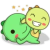 kawaii Dino y su amigo 🫧🪷 26