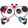 Panditas enamorados 🫧🐼 25