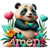 🐼Adorable panda 3d🐼 18