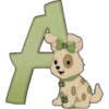 ALFABETO PERRITO BLANCA AT 24