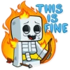 Minecraft Official Stickers (sticker.fan) 18
