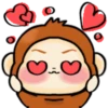 🐵❤️Monitos emoji❤️🐵 24