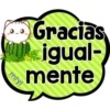 Gracias igual- mente miyi