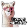 Persy Llama Si Vas al bar