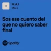 Letras de canciones 6