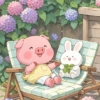 🧿Rabbit y Pig3🐰🐷💕 4