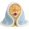 Gatito con mantita 😻🩵 5