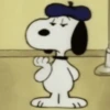 Memes do Snoopy 🤍🖤 5