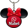 Llaveros Minnie Personalizados✨1🇲🇽&🇲🇽Clásica 7