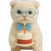 Gatito con lentes 😺👓 9