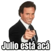 Julio está acá