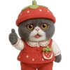 Gato fresita 🐈‍⬛🍓 12