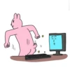 Pink Bunnyman V2 10