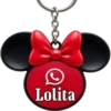 Llaveros Minnie Personalizados✨1🇲🇽&🇲🇽Clásica 8