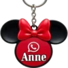 Llaveros Minnie Personalizados✨1🇲🇽&🇲🇽Clásica 9